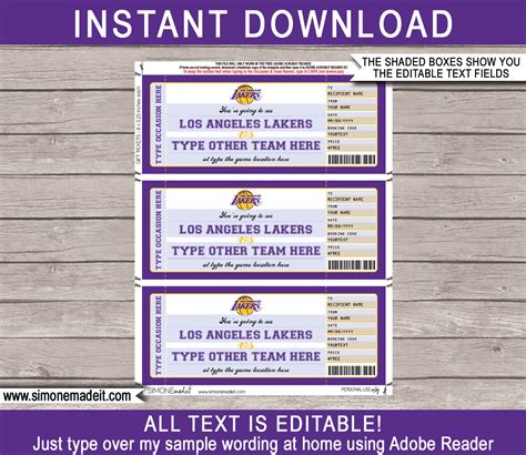 sell lakers tickets without fees